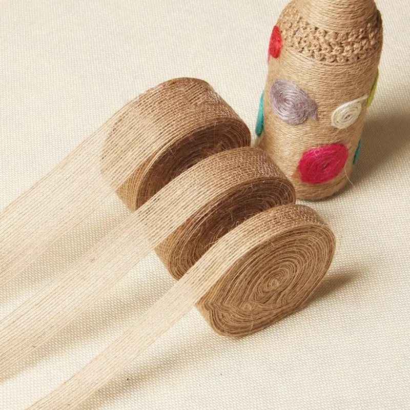 

Natural Jute Twine Burlap String Hemp Rope Party Wedding Gift Wrapping Cords Thread DIY Scrapbooking Florists Craft Decor