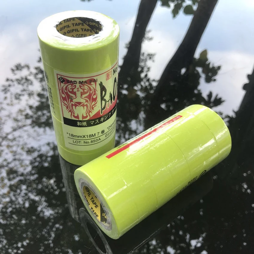 High quality Painters Masking Tape,7 rolls one bag. painting tape