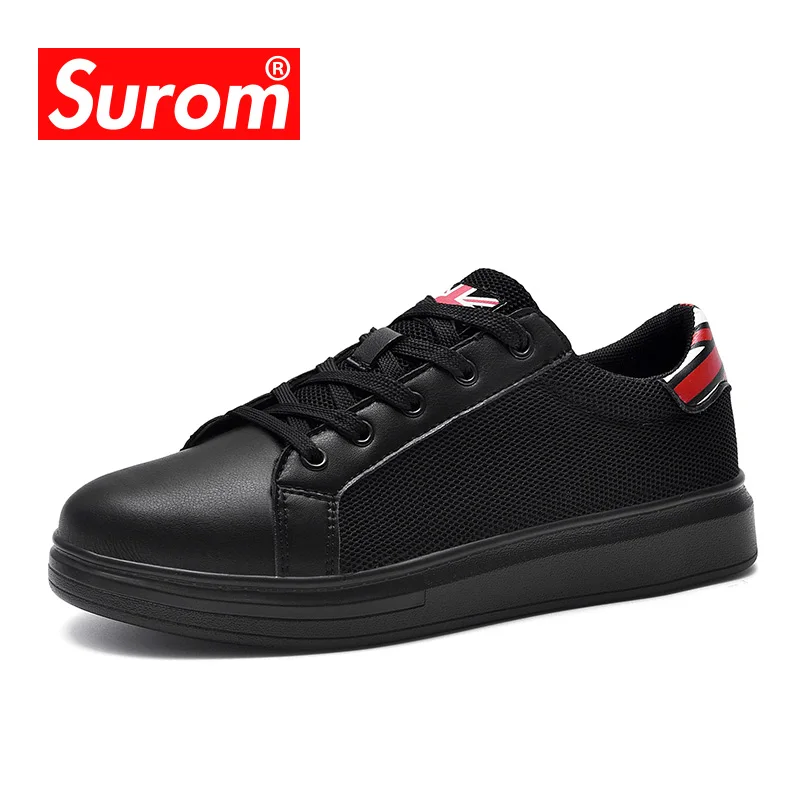 

SUROM New 2018 Krasovki Men Shoes Brand Flat Shoe Men Fashion Male Shoes Summer Footwear Comfortable Tenis Sneakers Casual Shoes