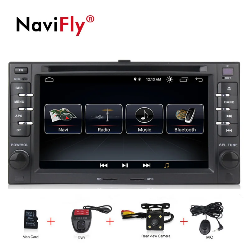 Новинка! 2din Android 8 1 автомобильный Радио gps навигация для Kia Carnival 2006 2011 Ceed Cerato Carens Optima