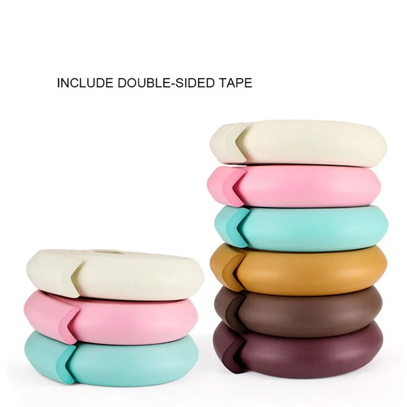 MOTOHOOD 2m Baby Safety Door Table Desk Edge Corner Cushion Guard Strip Soft Kids Children Safe Protection Edge & Corner Guards  (6)