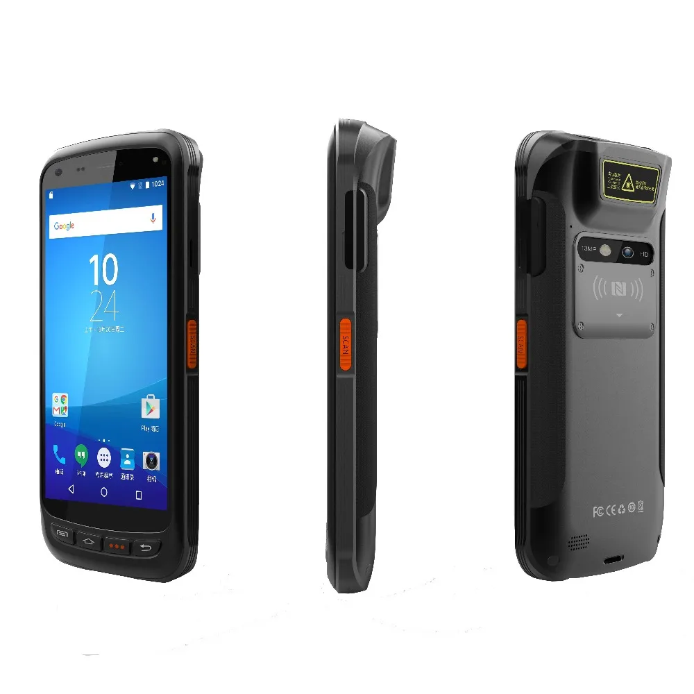 5 2 дюймов 4G Портативный КПК Android POS терминал сенсорный экран 2D сканер штрих кода
