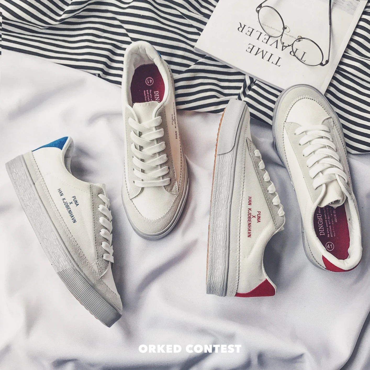 

2019 spring and summer men's low to help new tide shoes Korean version of the wild casual shoes student trend shoes