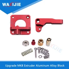 Promotion Upgrade MK8 Remote Extruder Kit Red Bowden Extruder 3D Printer 1.75mm Filament Right Hang Left Hand 3D Printer Parts цена Promotion Upgrade MK8 Remote Extruder Kit Red Bowden Extruder 3D Printer 1.75mm Filament Right Hang Left Hand 3D Printer Parts цены онлайн