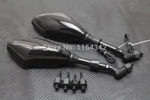 Led motocicleta luces de giro espejos laterales para yamaha fz1 fz6 xj6 ybr Suzuki bandido 650 600 1200 gsf sfv Ducati monster 600 750 900