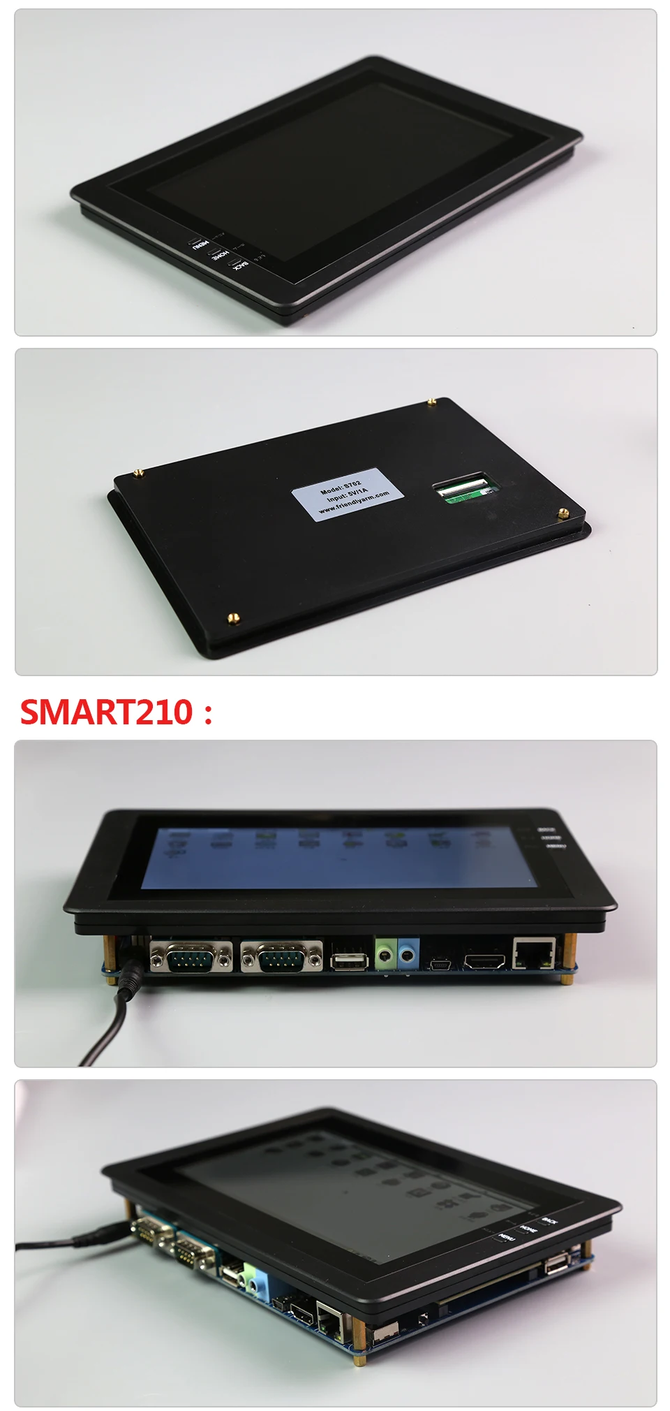 FriendlyELEC S702 " TFT lcd 800*480 7 дюймов емкостный экран, для Friendlyarm tiny4412 supper4412 tiny210 smart210