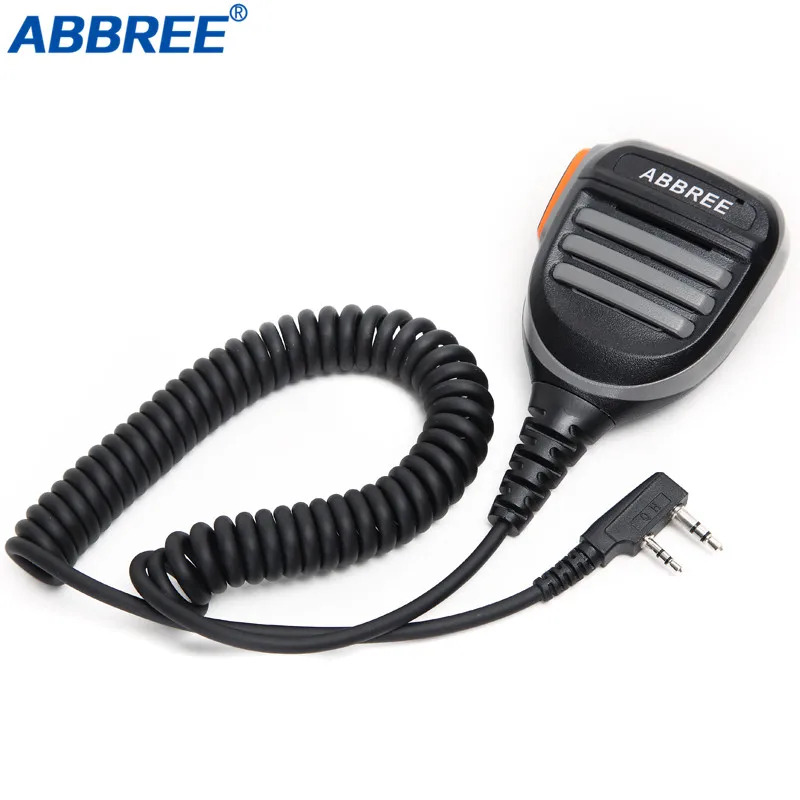 

Abbree Rainproof PTT Shoulder Speaker Microphone FOR Baofeng DM-860 DM-1701 DM-X DMR Walkie Talkie Two Way Radio