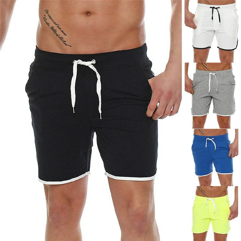 skinny fit gym shorts