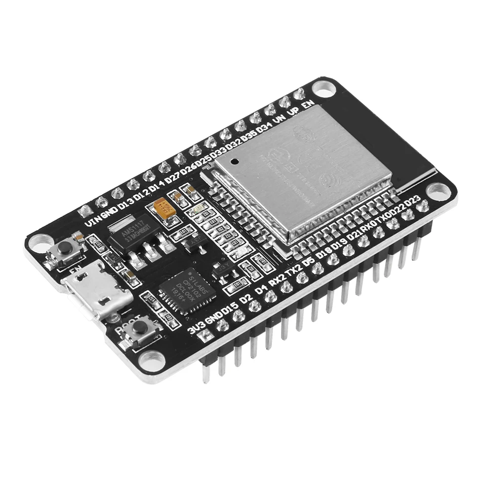 ESP32 ESP-32 ESP32S ESP-32S CP2102 беспроводная WiFi Bluetooth плата микро USB двухъядерный усилитель мощности модуль ультра-низкой мощности