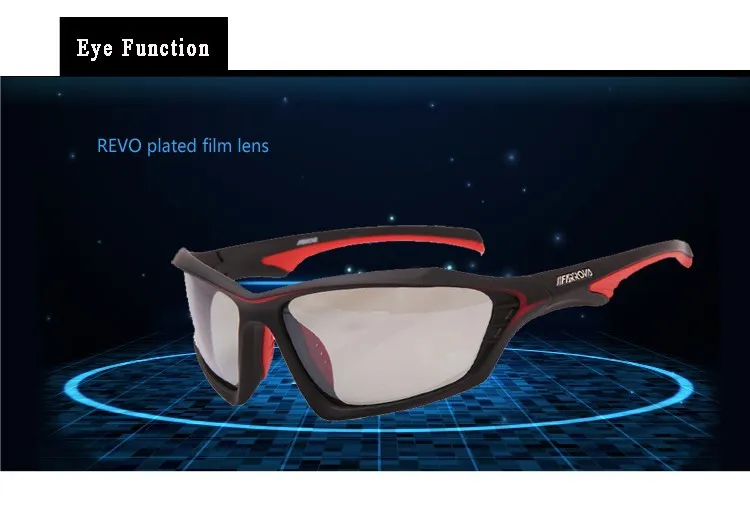 FARROVA фотохромные поляризационные спортивные солнцезащитные очки 2 в 1, мужские и женские очки для велоспорта, очки для горного велосипеда, очки для бега, УФ очки для велосипеда