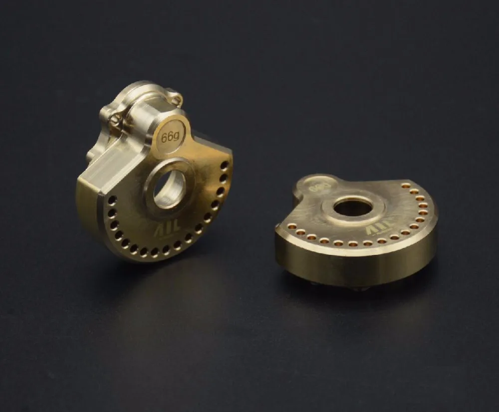 

Free shipping Heavy Duty Brass WHEEL KNUCKLE AXLE WEIGHT For RC 1/10 Trx-4 TRX- 4(ail) Upgrade part car