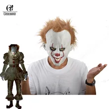 

ROLECOS Halloween Mask It Pennywise Cosplay Mask Stephen King's It Clown Cosplay Mask for Halloween Party