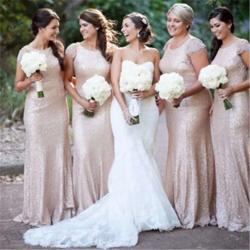 Champagne-gold-Long-Bridesmaid-Dresses-Sequined-Short-Sleeve-Floor-Length-Bridesmaid-Dress-2015-Prom-Gown-Wedding (1)
