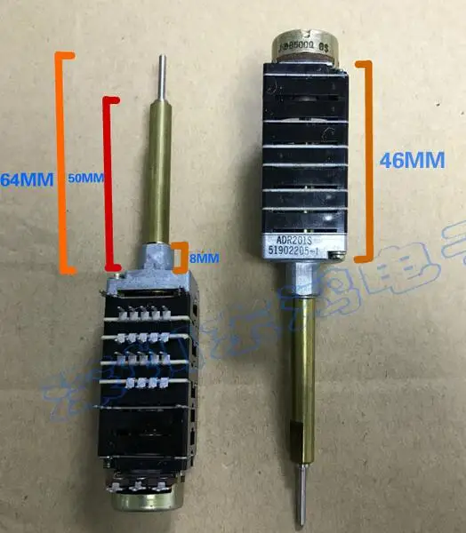 [VK] Japan's imperial NOBLE ADR201S biaxial rotating band switch with 22 gear B500 ohm the potentiometer switch