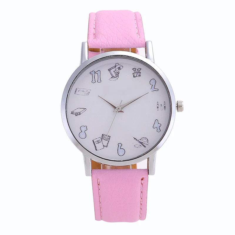 Модные мужские часы Брендовые женские кварцевые Простой стиль персональный