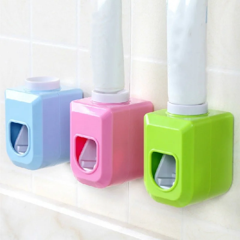 Fashion Toothbrush Holder Wall Mounted Automatic Toothpaste Squeezer Bathroom Accessories For Home Dropshipping