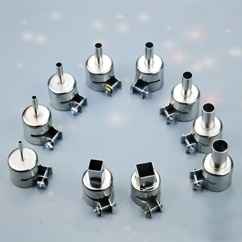 

850 series Hot air gun air nozzle wind mouth round Nozzle head Hot air gun circular square Wind nozzle