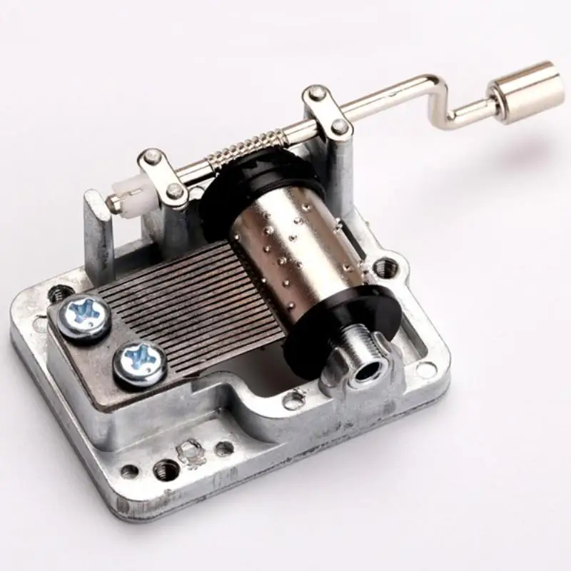 for Elise DIY музыкальная шкатулка движение Игровой Набор 18 мелодий механическая музыкальная шкатулка рукоятка музыкальная шкатулка шкатулки для девочек с винтами - Цвет: for Elise