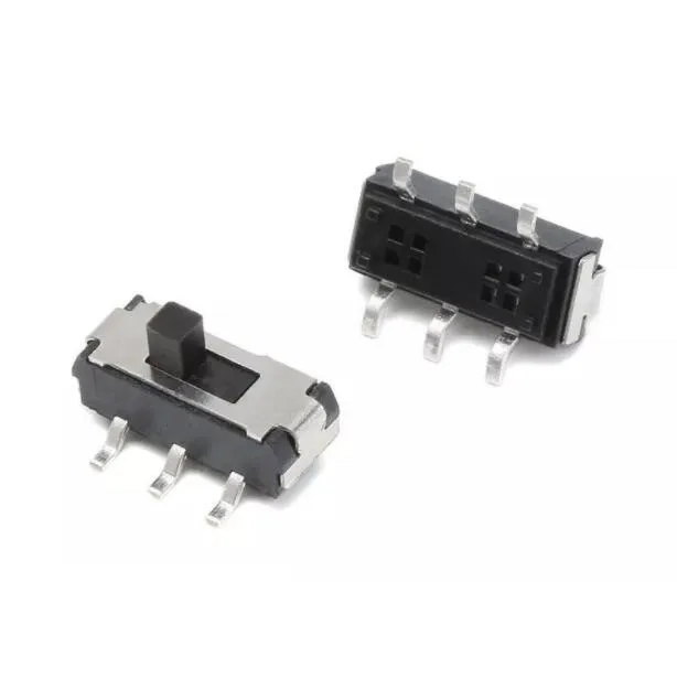 

Free Shipping 200 Pcs MSS22D18 MINI Miniature SMD Slide Switch 2P2T 6Pin for DIY Electronic Accessories