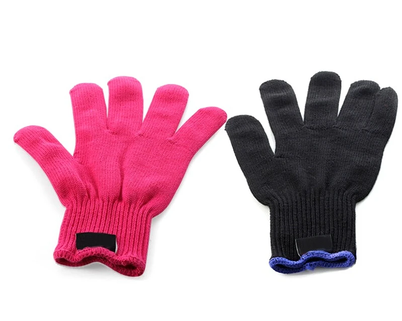 2016 hot hair salon perm clip hair curling straight iron gloves Fashion