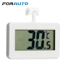 FORAUTO Автомобильные украшения подвесной крючок ЖК-цифровой термометр магнит холодильник датчик для холодильника морозильная камера автомобиля-Стайлинг