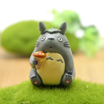 

Totoro Figure Kids Toys Miyazaki Hayao My Neighbor Totoro With Mushroom PVC Action Figures Collection Model Toy Birthday Gift