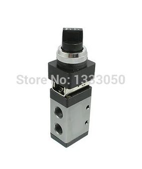 

2 Position 3 Way Selector Knob Air Pneumatic Mechanical Valve