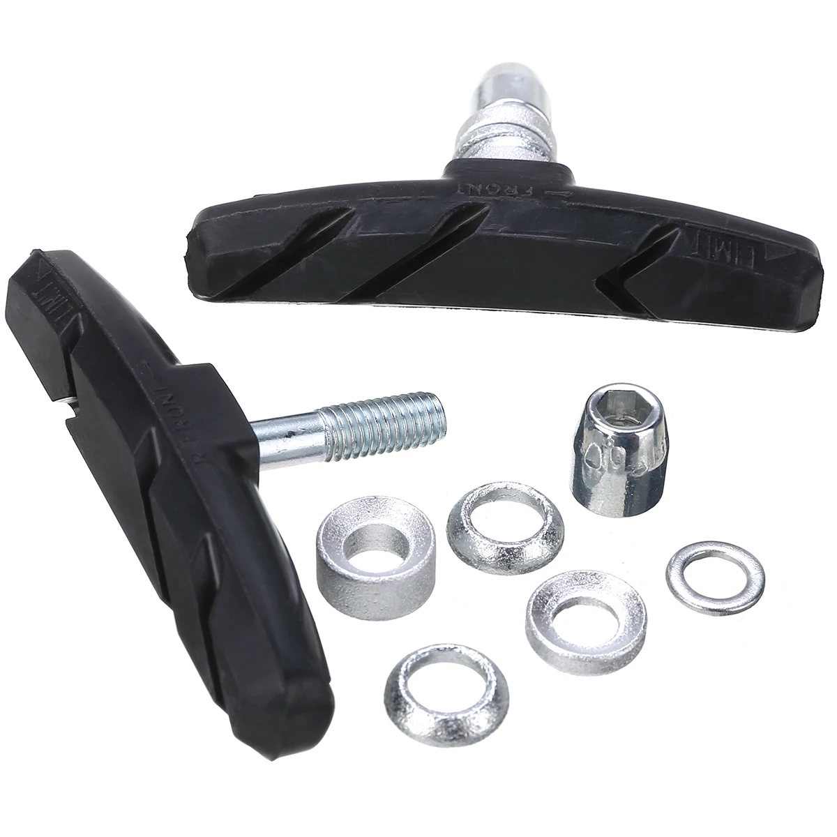 4Pcs New Bicycle Cycling Bike Brake Pads Mountain MTB Bike Bicycle V Brake Type Pads Blocks Cycling Accessories Durable