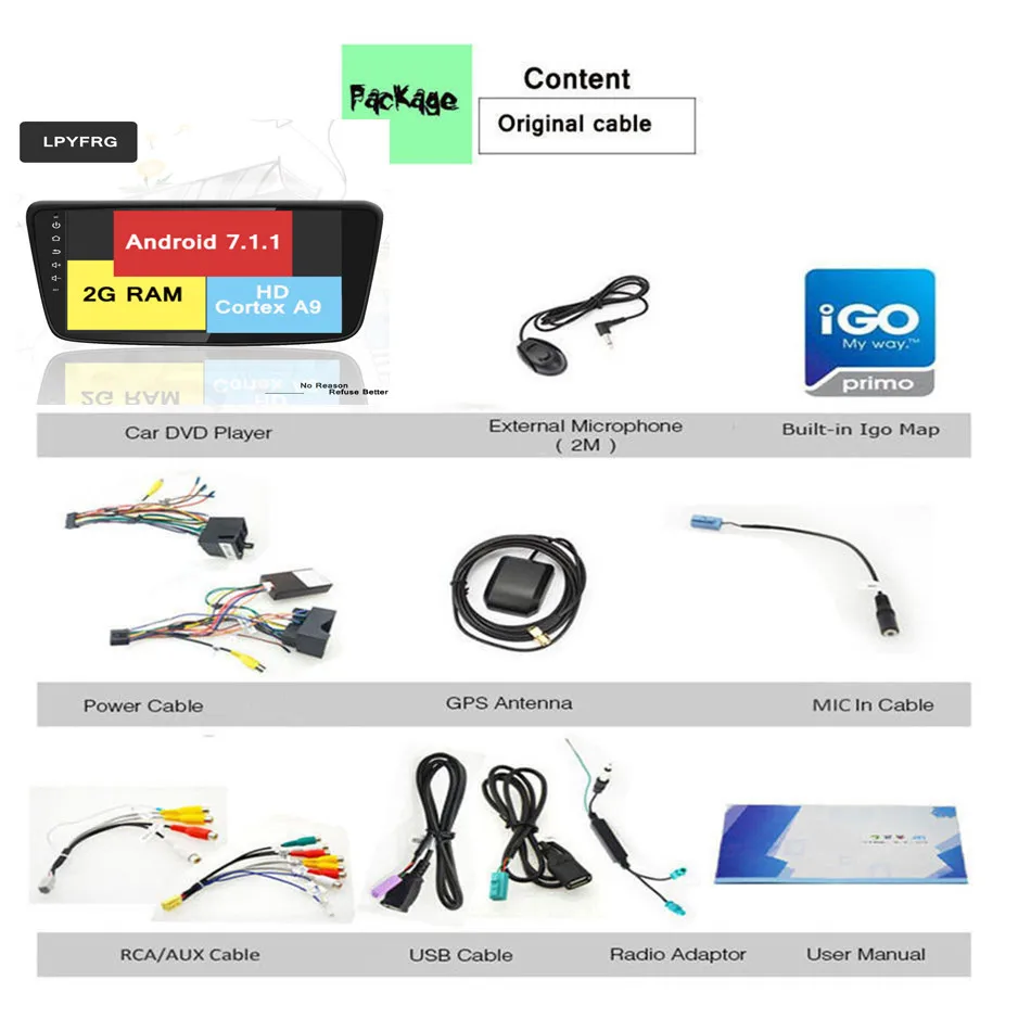 Sale Android 9.0 4GB+64GB Car video dvd player music pc tablet tape media unit gps navi for SUZUKI BALENO 2015 usb sd aux rds dvr dab 18