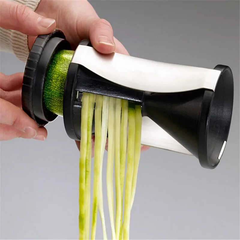1X Овощной Спираль Тесак резак фруктов Овощечистка для Кухня инструмент легко Еда