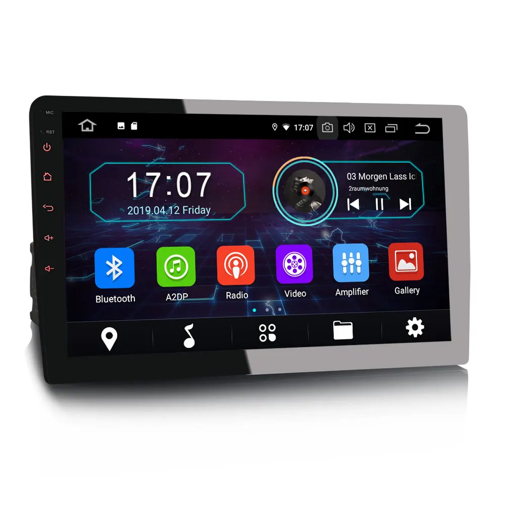 Excellent 10.1" Android 9.0 Pie OS One Din Car Multimedia 1 Din Car Navigation GPS Single Din Car Radio with Detachable Screen Design 0 Excellent 10.1" Android 9.0 Pie OS One Din Car Multimedia 1 Din Car Navigation GPS Single Din Car Radio with Detachable Screen Design 0