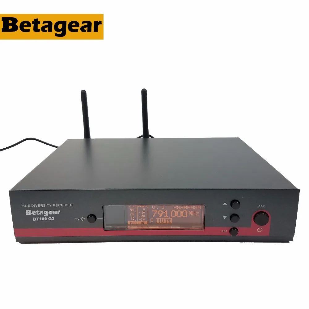 Betagear 135g3 100g3 беспроводной набор с микрофоном, передатчиком для выступлений сценический микрофон ручной микрофон сборный для in ear monitor sytem