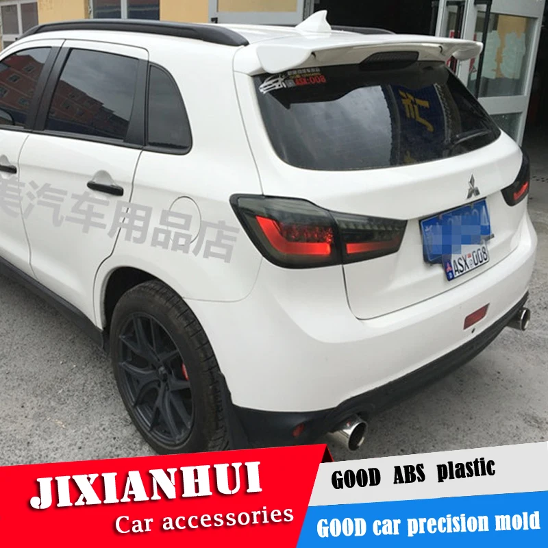 

For ASX Spoiler 2013-2018 Mitsubishi ASX Spoiler WXDK ABS plastic Material Car Rear Wing Color Rear Spoiler