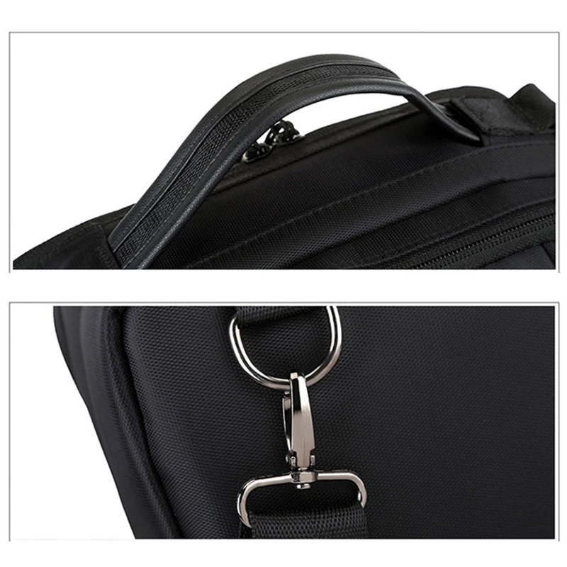 Men Bag Backpack Shoulder Bags Male Multifunctional Laptop Business Bagpack 16.5 Notebook USB Rucksack Black Travel Backpacks