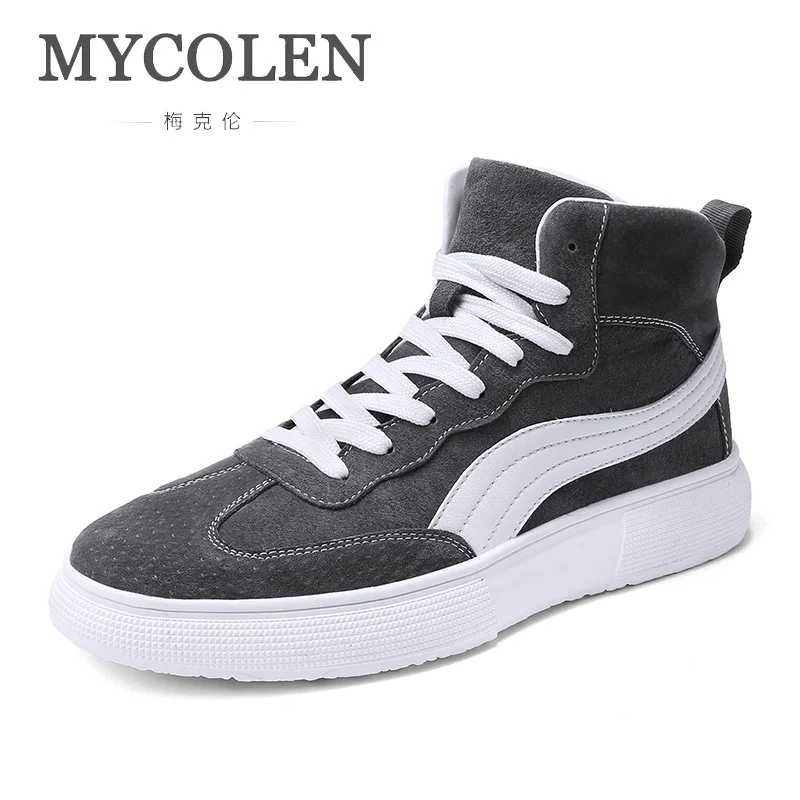

MYCOLEN 2018 New Casual Shoes Luxury Fashion Men Sneakers Men Trend Male Air Shoes Light Comfortable Lace Up Zapatos Hombre