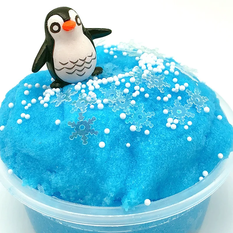 Пингвин проволока рисунок грязи льда и снега Мир животных тысяча шелка слизи декомпрессии пластилиновые игрушки лучшие продажи прямые продажи