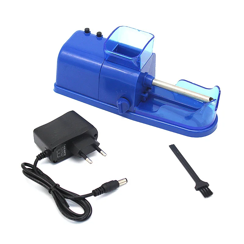 

Easy Automatic Electric Cigarette Rolling Machine Injector Tobacco Maker Roller with Function Credibility Adapter