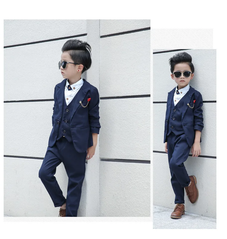 4 pz Boys 'abbigliamento Bambino Ragazzi Vestiti Dei Capretti Ragazzi  Giacca Sportiva Convenzionale Vestito Per Matrimoni Ragazzi Vestiti Set  Giacche + Vest + Pants Per 3 12Y|suit cashmere|suit denimsuit belt -  AliExpress