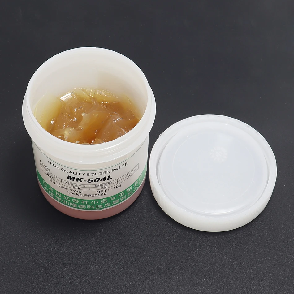 

Japan imported MK-504L solder paste BGA solder paste no-clean flux Residues less smoke less no irritating smell