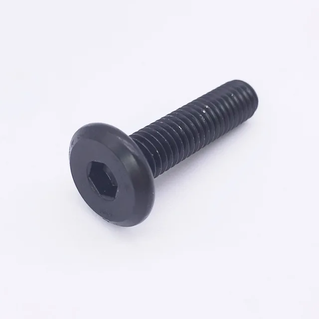 M6 M8 Black Furniture S Connector Bolts Flat Head Hex Socket M6 M8 Black Furniture S Connector Bolts Flat Head Hex Socket For Barrel Nut Pack