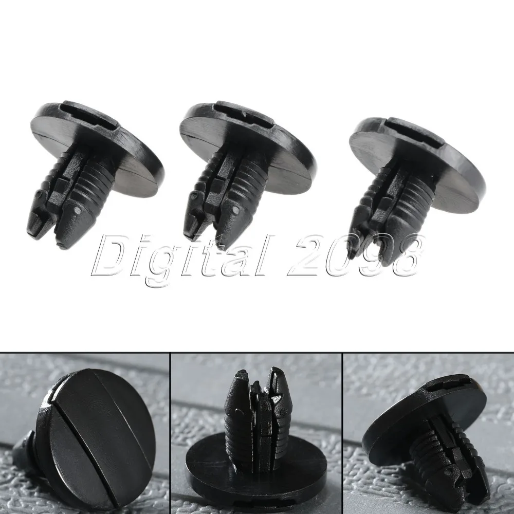 10 Clip Per Pannello Batteria Land Rover Range Rover - Ricambio Plastica Nera LR024316 | Per Evoque, Discovery, Sport - Foto 7