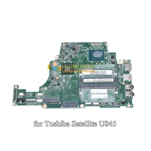 laptop Motherboard for Toshiba Satellite U840 U845 Intel SR0N9 i3-3217U HM77 HD4000 A000211650 DA0BY2MB8D0 Mainboard