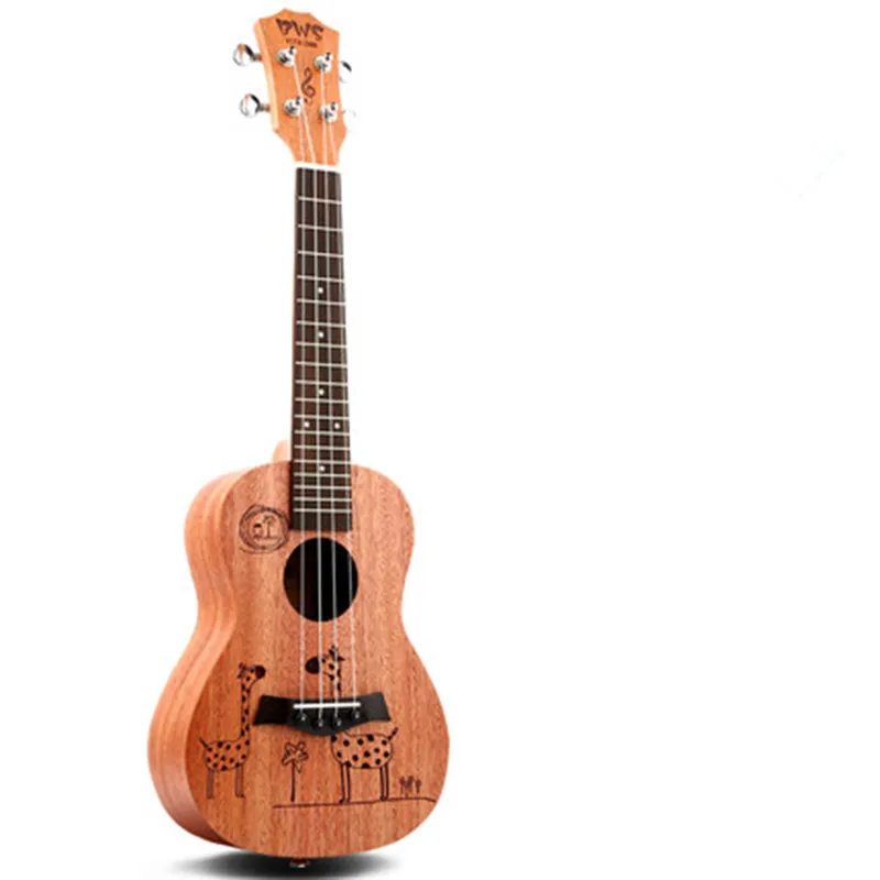 

23 inch Concert 4 Strings Mahogany Rosewood Fretboard Bridge Ukulele Musical Instruments Professional 18 Frets