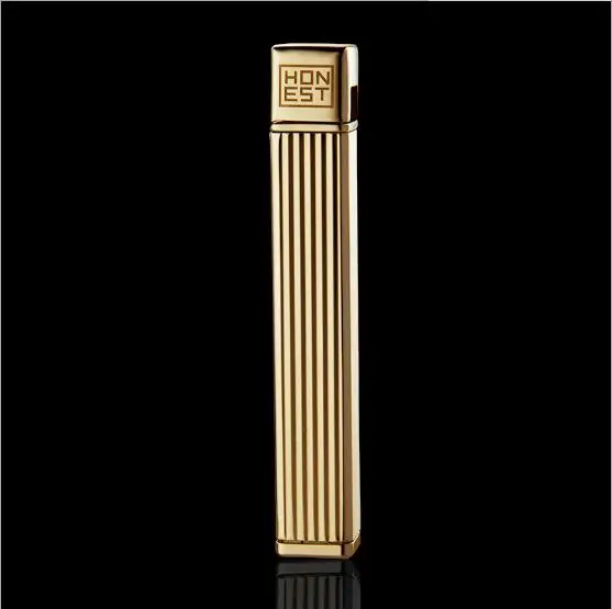 

Honest genuine, women's Mini gas lighter, new color flip, engraving cigarette case, inflator butane gas gift, a smoking tool