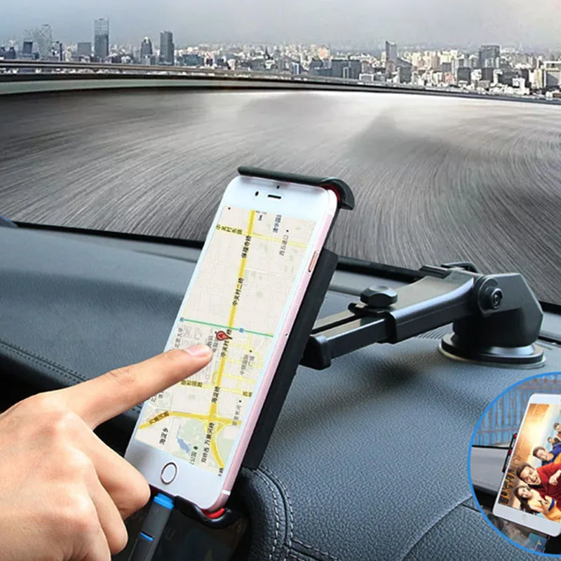 

Car Dashboard Telephone Holder Sucker Cup Uinversal Mount Support For iPhone X Samsung S9 xiaomi redmi note 5 Mobile Phone Stand