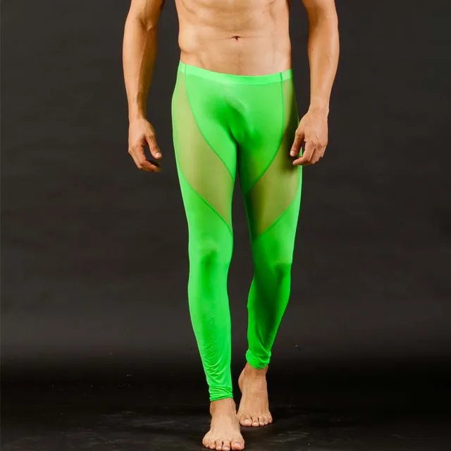 3 Pcs/Lot WJ brand see through Sexy men's underwear thin gauze pants