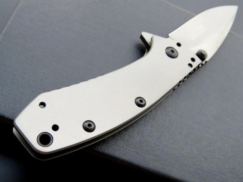 Eafengrow Kershaw 1555TI складной нож 8Cr13MoV сталь титановое покрытие Флиппер Открытый выживания EDC инструмент кухонный нож