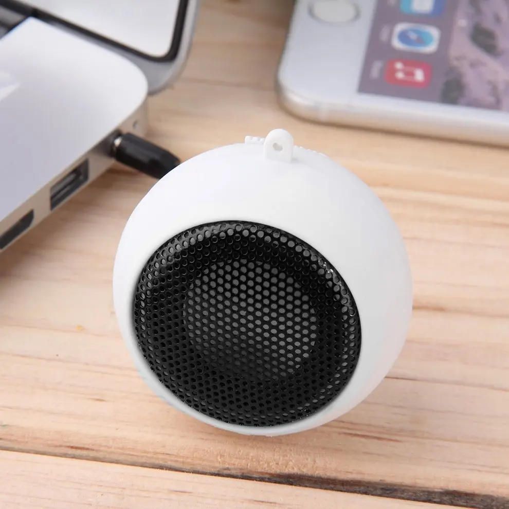 10PCS White 3.5mm Jack Protable Mini Hamburg Type Telescopic Plug in