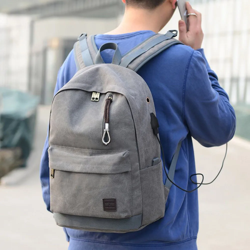 Aelicy, Роскошный Многофункциональный рюкзак для мужчин и женщин с зарядкой от USB, рюкзак для ноутбука, рюкзак для путешествий, школьные сумки для девочек и мальчиков, Rugzak