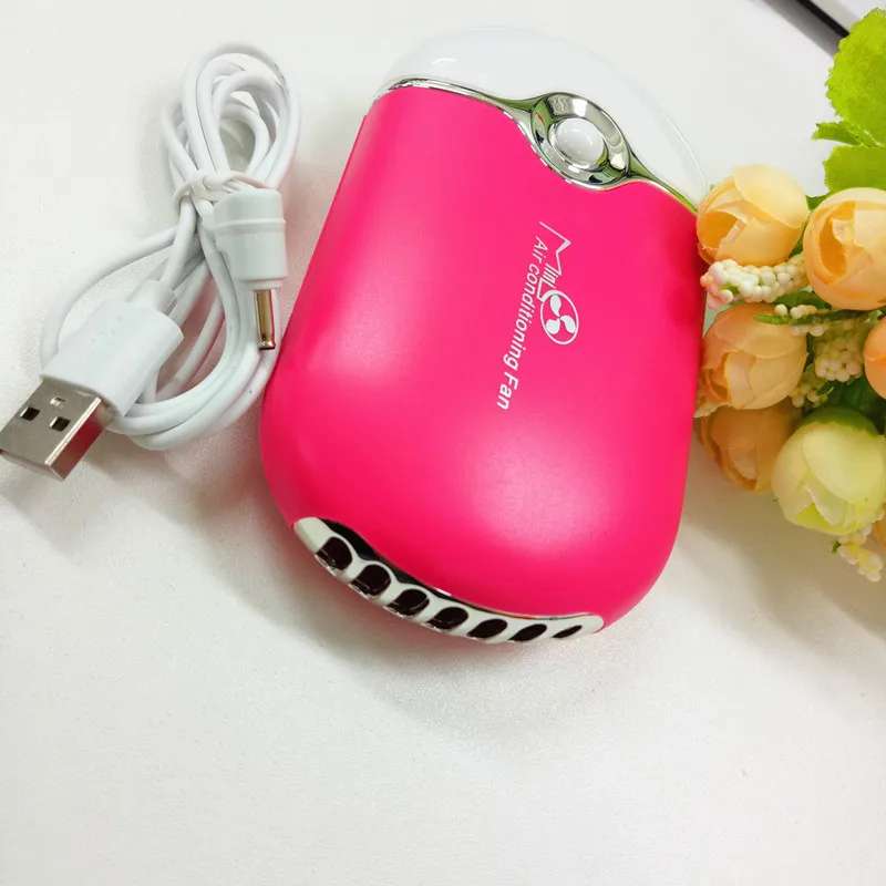 Wholesale Mini Pocket font b USB b font Fan Air Conditioning Fan Rechargeable font b USB